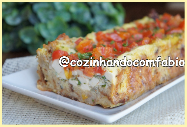 Torta rápida de Queijo Branco light